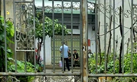 Phát hiện hai người thương vong trong phòng trọ bị xáo trộn