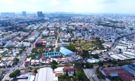 Nhìn từ trên cao thành phố cửa ngõ Bình Dương, nơi hội tụ các dự án kết nối TPHCM