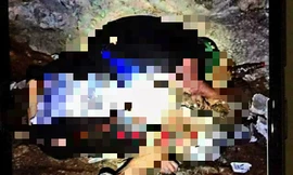 Phát hiện 2 thi thể nam giới nằm úp mặt dưới gầm cầu