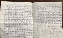 Bức thư lay động lòng người của cô gái đón sinh nhật trong khu cách ly