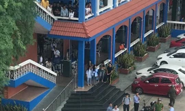 Nam thanh niên nhảy lầu tại Đại học Thủ Dầu Một