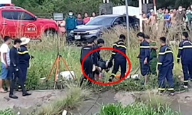 Tìm thấy thi thể bé trai bị nước cuốn trôi xuống cống ở Bình Dương