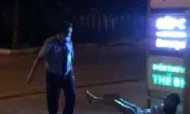 Bảo vệ bệnh viện ở Bình Dương đấm ngã người nhà bệnh nhân