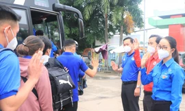 Tuổi trẻ Bình Dương hăng hái lên đường chi viện Bạc Liêu chống dịch