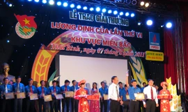 Lễ trao giải Lương Định Của tối 7-8 tại Thái Bình