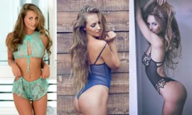 'Đứng hình' với đường cong bốc lửa của nàng WAG Nora Segura