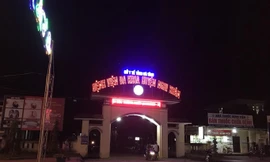 Bệnh viện ĐK huyện Nghi Xuân nơi xảy ra vụ việc.