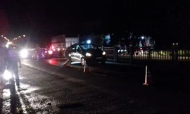 Hiện trường xảy ra sự việc.