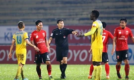 Trọng tài Trần Văn Lập sẽ không được VPF mời làm nhiệm vụ cho đến hết mùa giải 2017.