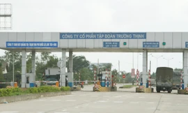 Trạm BOT Quảng Trị đặt tại Km 763+800 Quốc lộ 1. Ảnh: H.T.