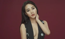 Một Diễm Hằng trưởng thành và gợi cảm hơn sau 10 năm phim Nhật ký Vàng Anh phát sóng.