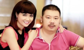 Mai Thu Huyền bên ông xã hơn cô bảy tuổi.