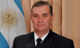 Đô đốc Marcelo Eduardo Hipólito Srur. Ảnh: lanacion.com.ar.
