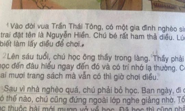 Sửa sai SGK bài ông trạng thả diều: Sách giáo viên quá cũ