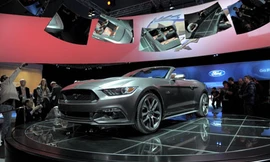 Ford Mustang 2015: Vẻ đẹp cơ bắp