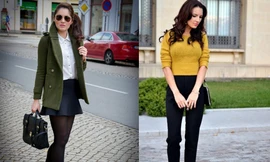 Cá tính, trẻ trung đón gió lạnh