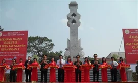 Khánh thành Đài liệt sĩ Mặt trận Tây Nguyên