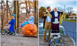 Những bức ảnh hài hước thu hút 2,6 triệu người theo dõi của cụ bà 95 tuổi và cháu trai