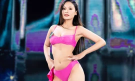 Ảnh bikini của Hoa khôi Kiều Duy và dàn thí sinh Người đẹp Tây Đô