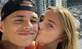 Romeo Beckham có người yêu mới