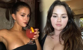 Mặt mộc của Selena Gomez