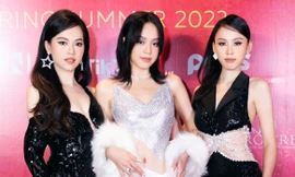 Hoa hậu Huỳnh Thị Thanh Thủy xuất hiện phá cách