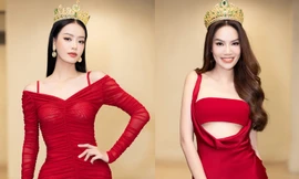 Á hậu Bùi Khánh Linh cảm ơn cha mẹ vì cho mình vóc dáng đẹp, chiều cao 1,77 m