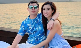 Chồng Đỗ Mỹ Linh không mở cửa xe cho vợ: Đừng phán xét qua một cái nhìn