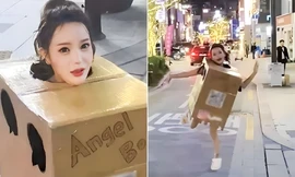 Cảnh sát điều tra, áp dụng lệnh phạt nữ người mẫu yêu cầu đàn ông sờ ngực ngoài phố