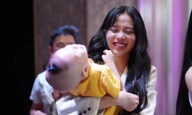 Hình ảnh không lên sóng ở buổi ghi hình của thí sinh Hoa hậu Việt Nam 