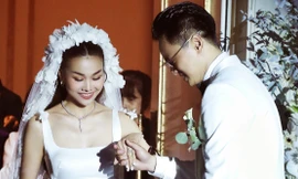 Giới showbiz đăng ảnh cưới Thanh Hằng