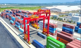 Cảng Chu Lai đưa vào vận hành hệ thống cẩu chuyên dụng