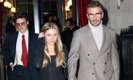 Nhà Beckham chiếm hết sóng ở show thời trang