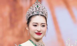 Cô gái Hải Dương đăng quang Hoa hậu Trái Đất Việt Nam
