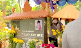 Nghệ sĩ Thanh Điền từ chối đề nghị tu sửa mộ Thanh Kim Huệ từ gia đình NSƯT Vũ Linh