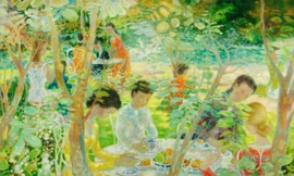 Tranh của Lê Phổ được mua với giá 1,3 triệu USD