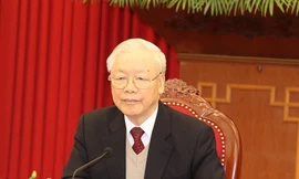 Tổng Bí thư Nguyễn Phú Trọng điện đàm với Tổng thống Hoa Kỳ Joe Biden