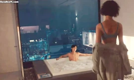 Ác nữ để lộ toàn bộ vòng ngực trên phim của Song Hye Kyo