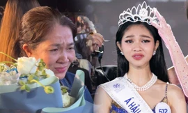 Á hậu Minh Kiên: 'Tôi không xấu hổ khi mẹ làm giúp việc'