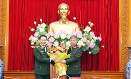 Thiếu tướng Vũ Hồng Văn đến công tác tại Cơ quan Ủy ban Kiểm tra Trung ương