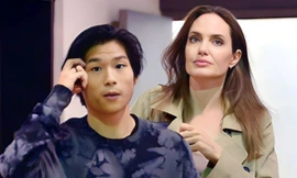 Pax Thiên chụp ảnh cho Angelina Jolie trên bìa tạp chí