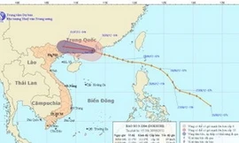 Bão số 3 vào đất liền, Bắc Bộ có mưa