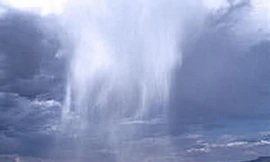 Mưa trên sa mạc Alvord. Ảnh minh họa. (Nguồn: Internet)