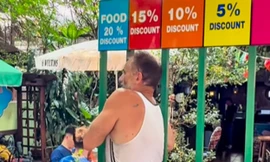 Tranh cãi việc nhà hàng giảm giá theo khách gầy, béo