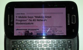 'Dế' chạy Android 4.0 phím trượt của Samsung