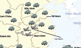 Thế trận binh lực của Trung Quốc: Vành đai Đông Nam