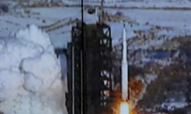 Trung Quốc được cho là ủng hộ LHQ mở rộng trừng phạt CHDCND Triều Tiên sau vụ phóng vệ tinh hồi tháng 12-2012. Ảnh: AFP