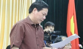 Ông Trương Quý Dương, Giám đốc bệnh viện Đa khoa Hoà Bình.