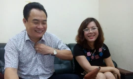 Ông Trung và bà Hằng. Ảnh: M.Đ