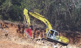 Hiểm họa phá núi xây biệt thự